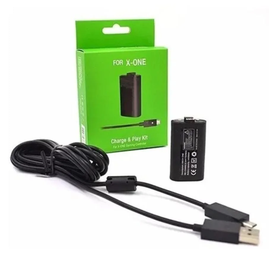 Imagem 3 de 5 do produto Bateria Xbox, One Xbox S Com Cabo Carregador Controle Charge