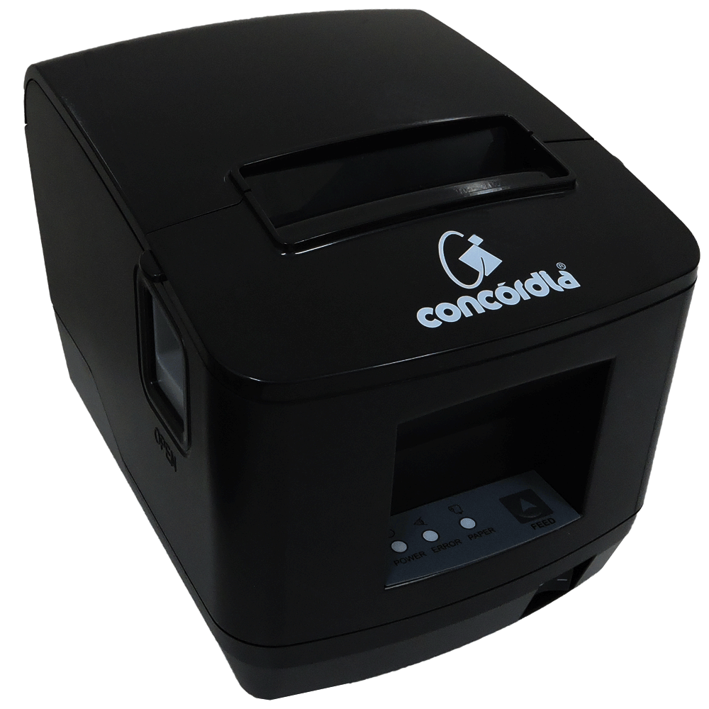 Impressora Concórdia XP V320, Não Fiscal, Térmica De Cupom, USB E Ethernet, Preto