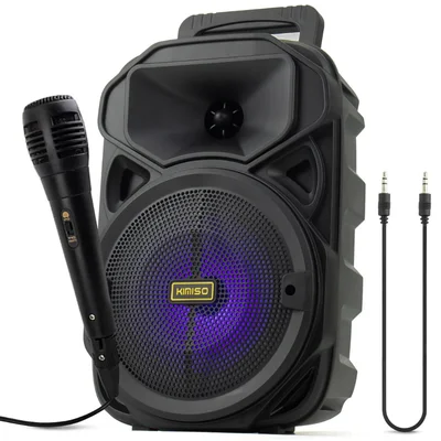 Caixa Amplificada Bluetooth, Potente 1200w, Pmpo Karaokê