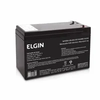 Bateria/Pilhas Elgin, Alarme/cftv/cerca Elétrica 12v, Selada - Chumbo Alarf1