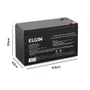 Bateria/Pilhas Elgin, Alarme/cftv/cerca Elétrica 12v, Selada - Chumbo Alarf1