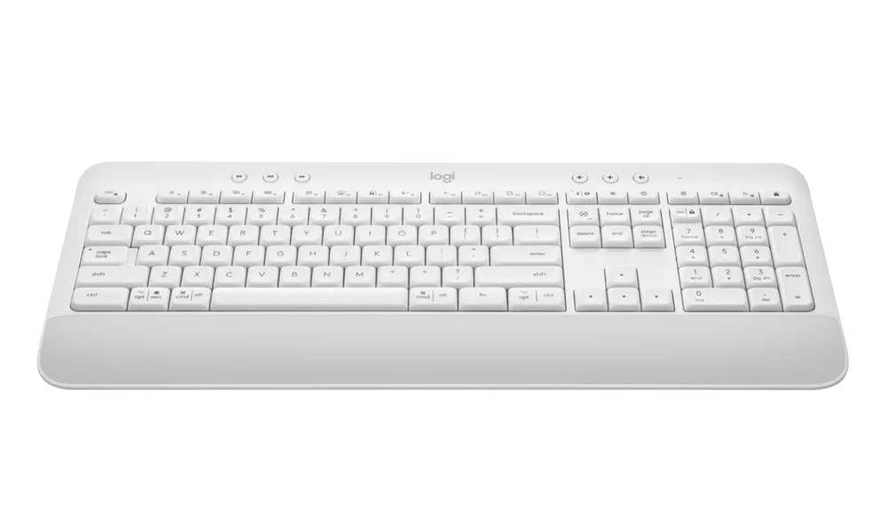 Imagem 2 de 5 do produto Teclado Sem Fio Logitech Signature K650 USB Branco