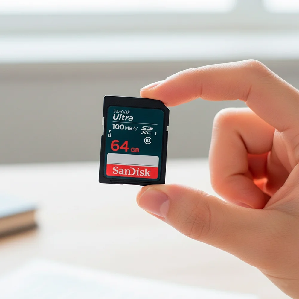 Imagem 3 de 5 do produto Cartão De Memória, Sandisk Ultra 64GB, Sdxc, 100 Mb/s