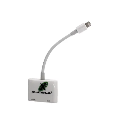 Adaptador De Lightning X-cell, Av Digital - Xc-adp-19