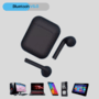 Fone De Ouvido Tws I12, Sem Fio, Bluetooth, Preto