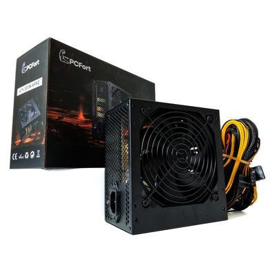 Fonte Pcfort, 500W, 80 Plus Bronze, Automática, PFC Ativo