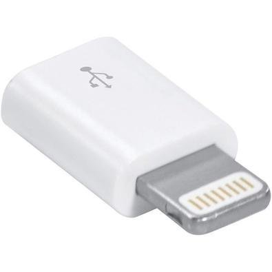 Adaptador Micro Usb, Fêmea X Lightning Macho, 5 Unidades.