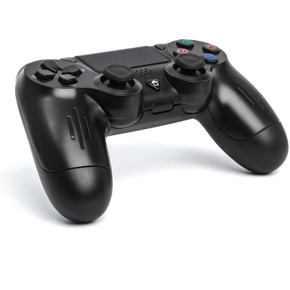 Controle sem fio para playstation 2, joystick dupla vibração