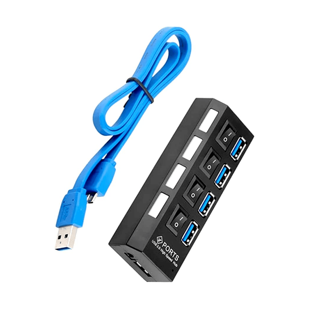 Cabo HUB USB Lehmox USB 30 4 Portas KaBuM