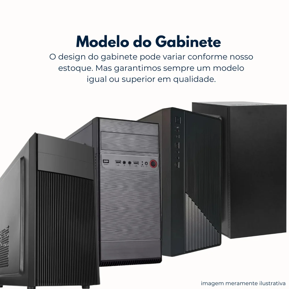Computador Cev Alphapc  Intel Core I5  3470, RAM 8GB, SSD 120GB - Linux Lite