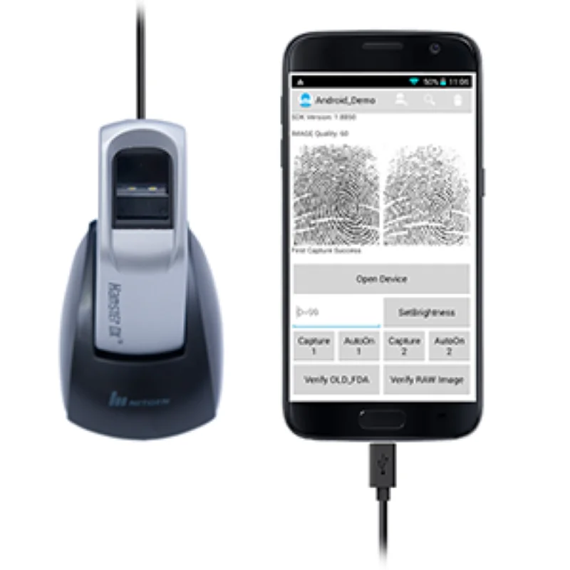 Imagem 2 de 2 do produto Leitor Biométrico Nitgen Fingkey Hamster Dx Hfdu06