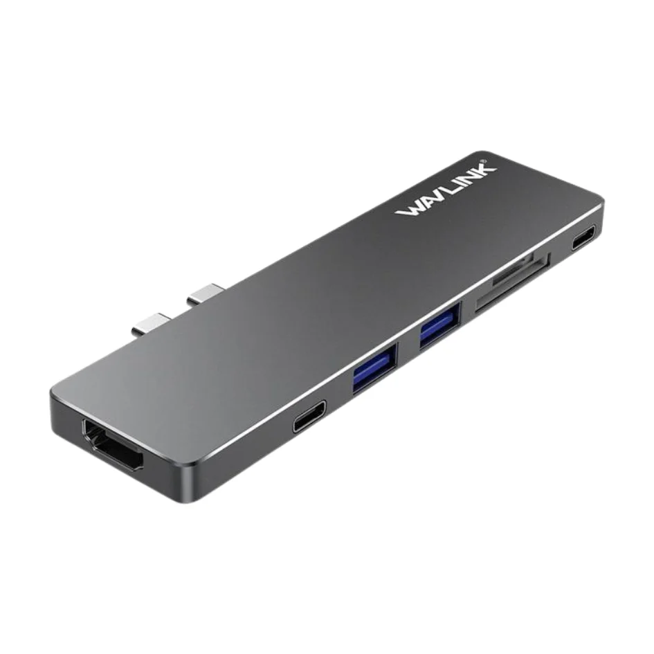 Docking Station USBC HUB 7 Em 2 Para Macbook Pro