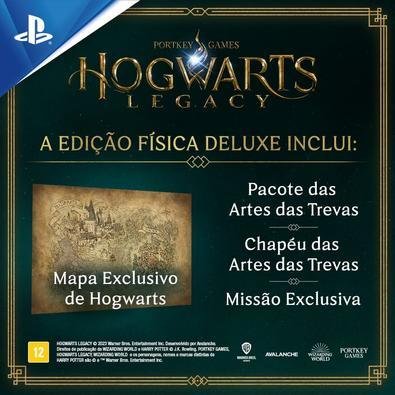 Jogo Playstation 5 Hogwarts Legacy Deluxe Br - Ação