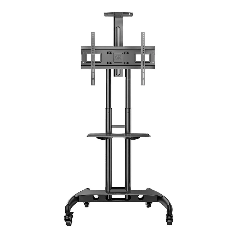 Imagem 3 de 3 do produto Suporte Pedestal Tv 32" A 75" Com Rodízios - Ava1600-60-1p Nb