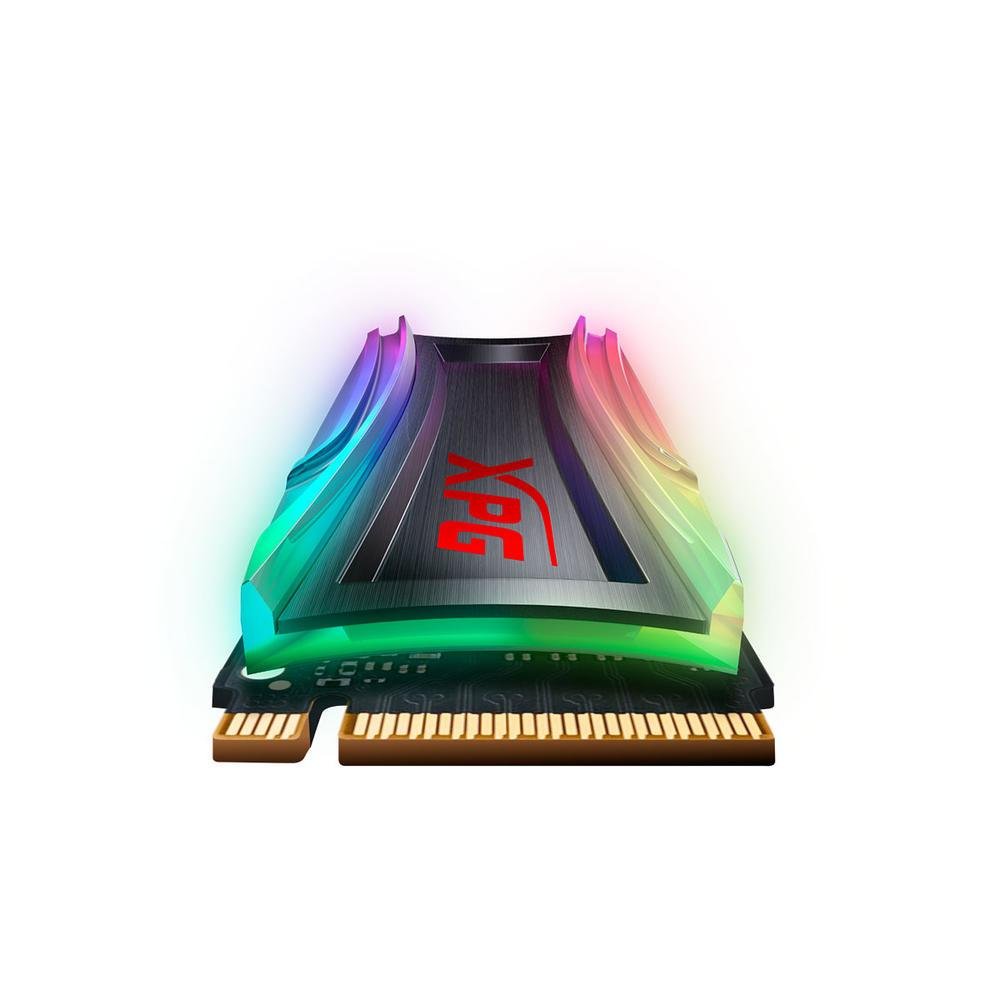 SSD Adata Xpg Spectrix S40g, 512GB, M.2 2280, Pcie Gen3x4, NVMe 1.3, Leitura 3500MB/s E Grav. 2400MB/s - As40g-512gt-C