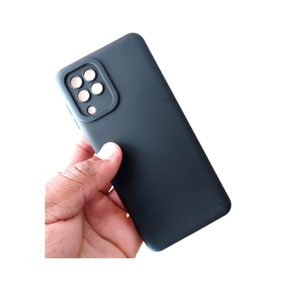 Imagem 4 de 5 do produto Capa Elxcases Para Galaxy A22, Silicone, Microfibra Interna, 4G