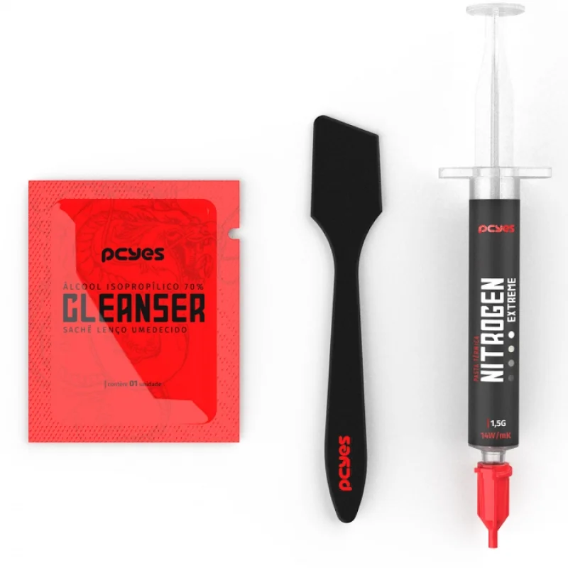 Imagem 2 de 5 do produto Pasta Termica Pcyes Pcyne1514 Nitrogen Extreme 1.5g, 14w/mk