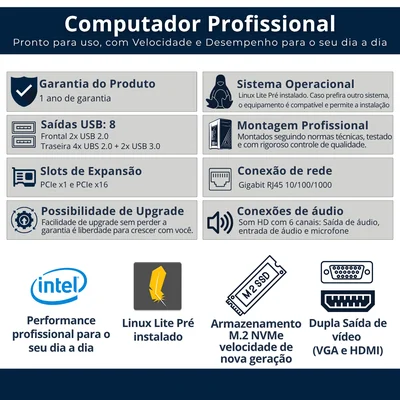 Computador-Alphapc-Intel-i5-8-