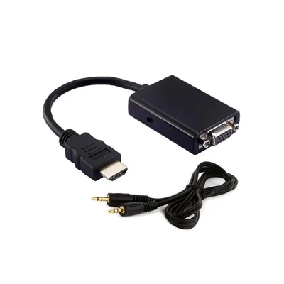 Cabo Md9 HDMI M/HDb15 F (vga) 15cm C/audio