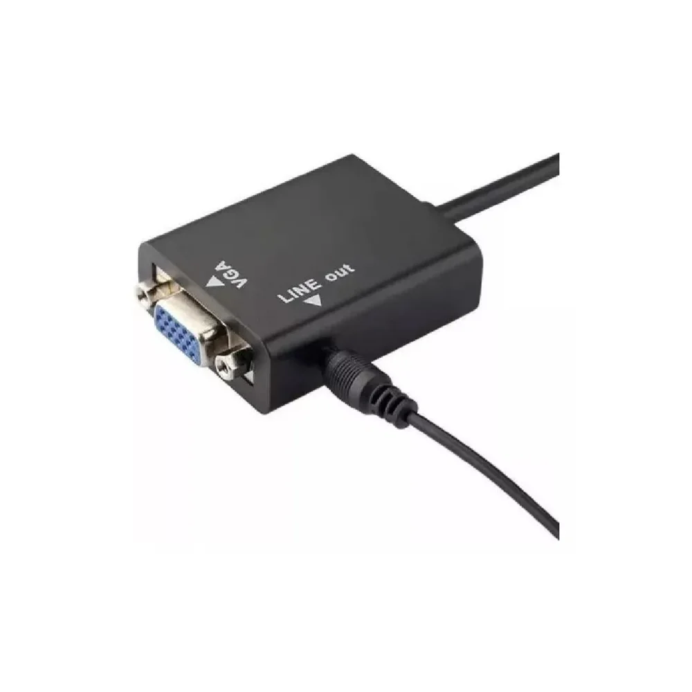 Imagem 3 de 4 do produto Cabo Md9 HDMI M/HDb15 F (vga) 15cm C/audio