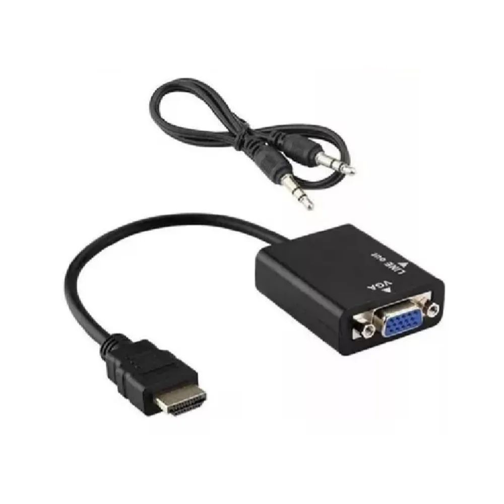 Imagem 4 de 4 do produto Cabo Md9 HDMI M/HDb15 F (vga) 15cm C/audio