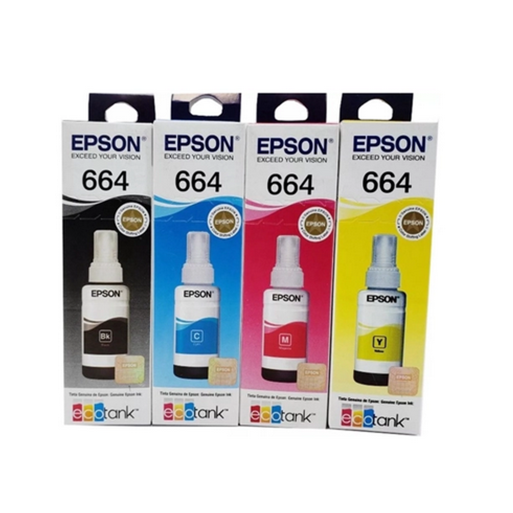 Imagem 3 de 5 do produto Kit 4 Refil Epson L120 L220 L355 L365