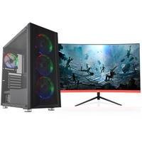 Pc Gamer Concórdia, Core I5 10400f, 8GB, SSD 240GB, Placa Rx550, Fonte 500w - Linux, Monitor 23,6''