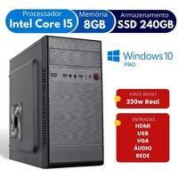 Computador Cev Alphapc Intel Core I5, RAM 8GB, SSD 240GB - Windows 10 Pro