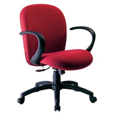 Cadeira Office Design Office Móveis Diretor Com Braços Linha Lombar Vermelho