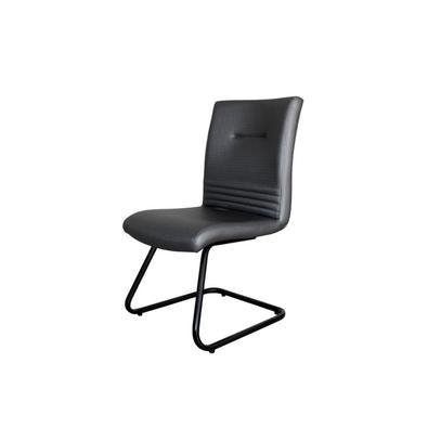 Poltrona Diretor Design Office Móveis, Linha Corinto, Fixa Em S, Preto