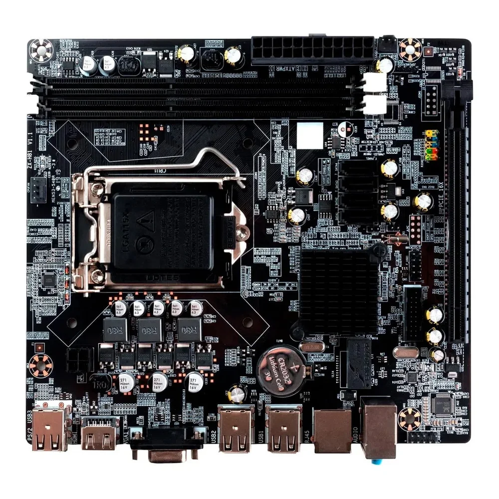 Placa-Mãe Goldentech, Intel, LGA 1151, H310C, DDR4, GT 8