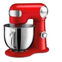Batedeira cuisinart precision master 5,5l 500w 127v vermelha - sm-50rcbrna hora de bater clara em neve ou até mesmo fazer aquela massa fofinha de bolo