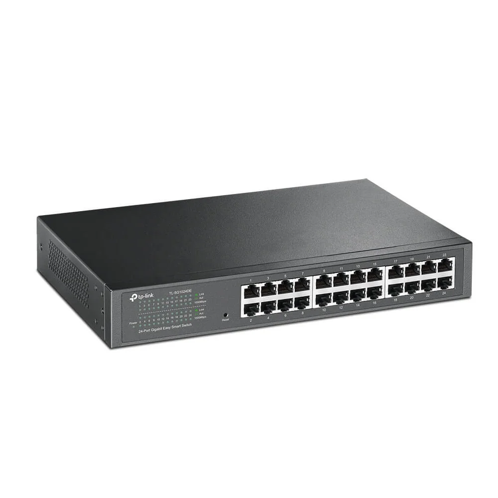Imagem 2 de 5 do produto Switch Tp-link Tl-sg1024de 24 Portas 10/100/1000 Gigabit Gerenciavel Rack