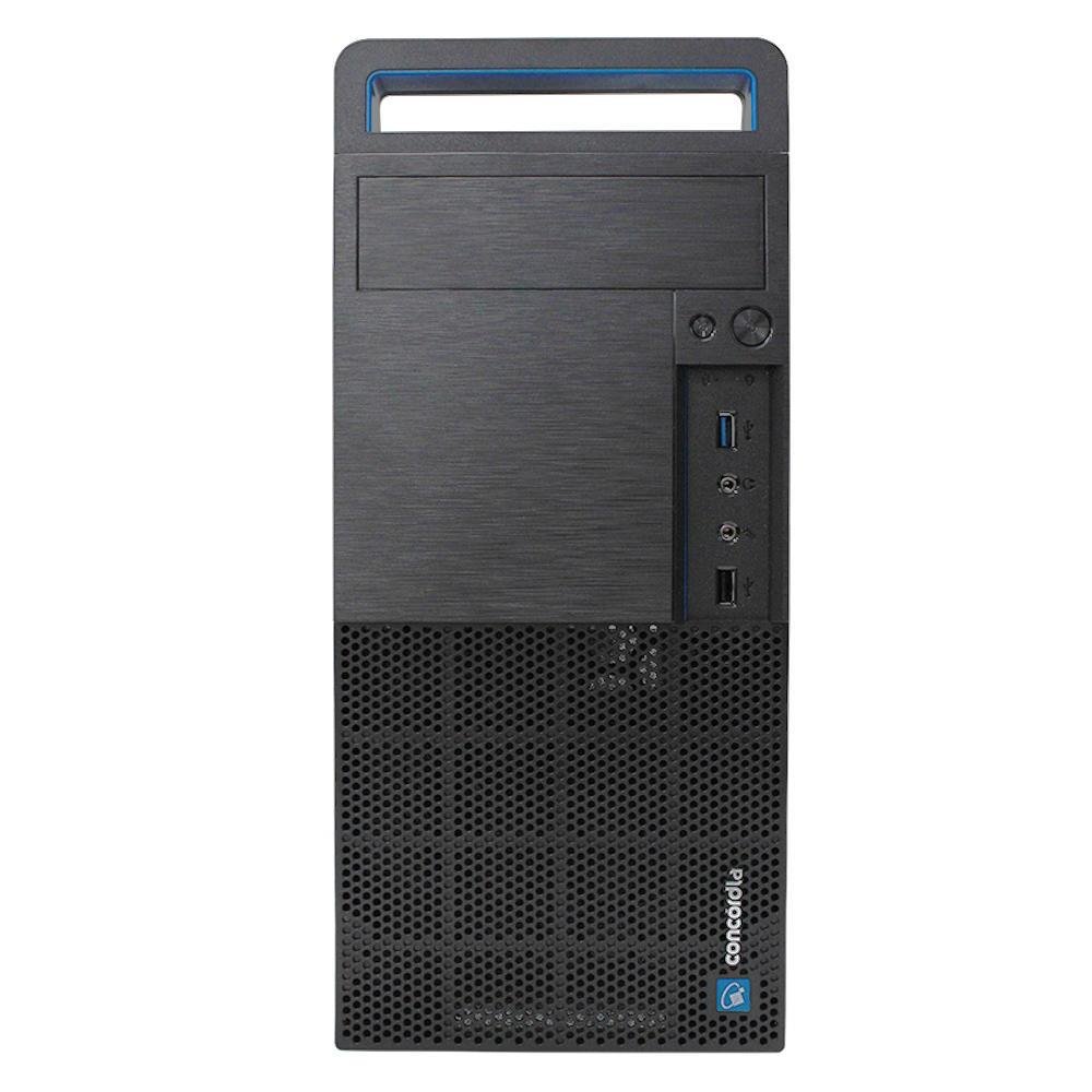 Computador Concórdia Intel Core I5 9400, 8GB DDR4, SSD 120GB, Linux, Preto