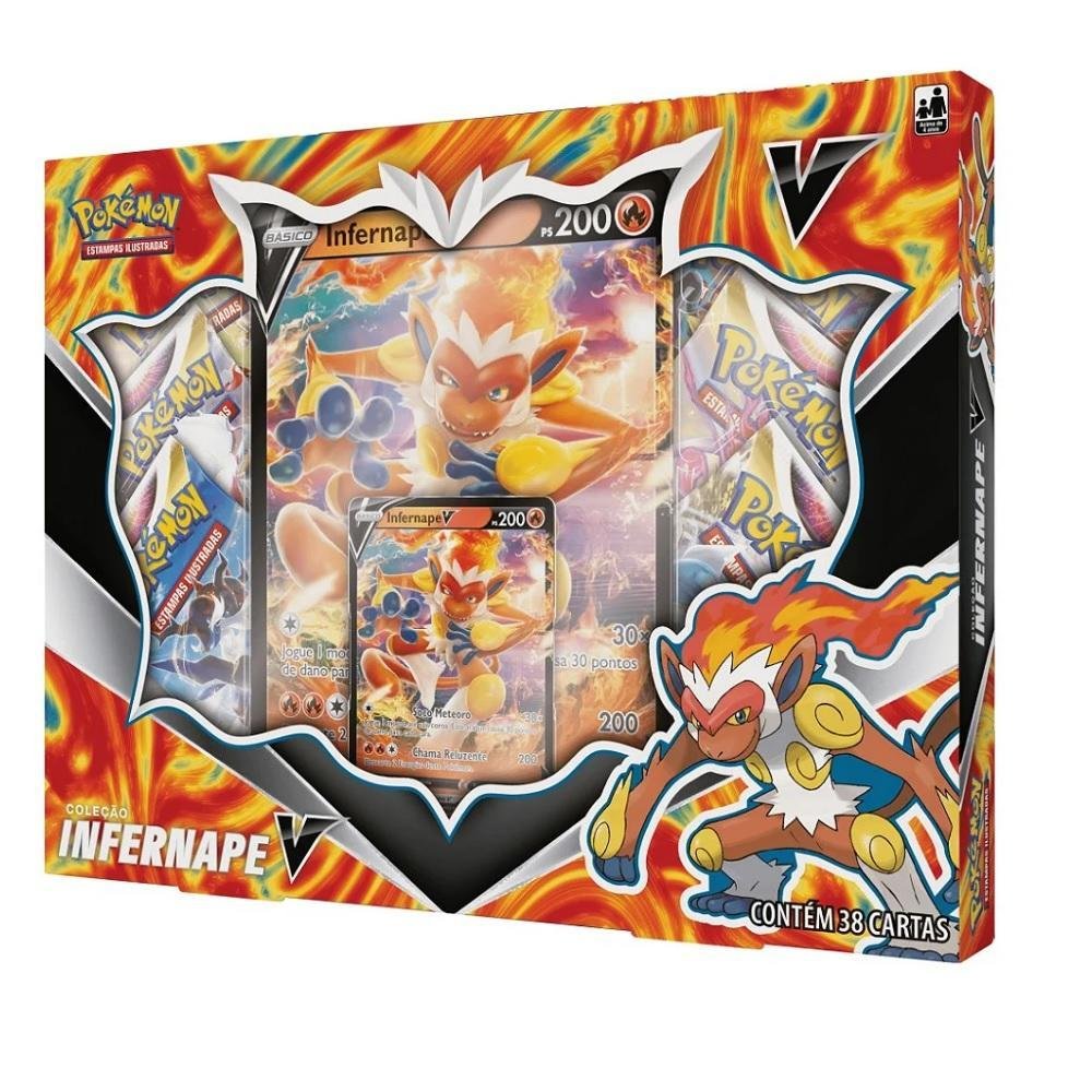 Cartas Pokémon Box Coleço Paldea Fuecoco KaBuM