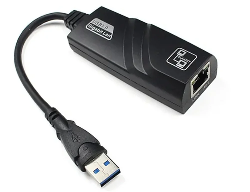 Imagem 4 de 5 do produto Adaptador  Lan Rede USB 3.0 Ethernet 10/100/1000 Note Adlan