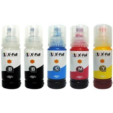 5 Frascos Tinta Para Impressora L3150 L3250 L3110 L3210 L1250 L5290 L5190 Refil 544