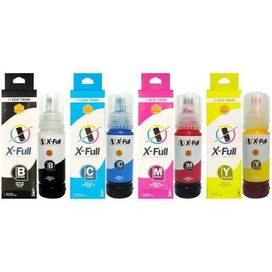 4 Tintas Para Epson  L3250 L3210 L3150 L3110 L1250 L5290 L5190 Compatível Refil 544