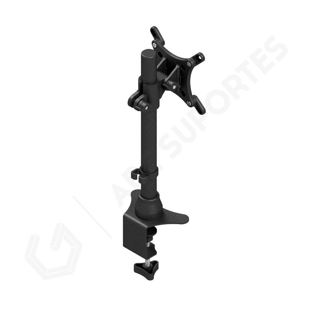 Imagem 3 de 5 do produto Suporte Avatron Monitor Garra/morsa Para Mesa 10Polegadas À 26Polegadas Cor:branco