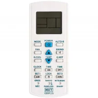 Controle Remoto Mxt 1127, Para Ar Condicionado compativel com Multimarcas, Branco