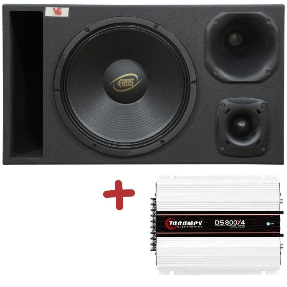 Caixa Automotiva Vinisound Trio 12