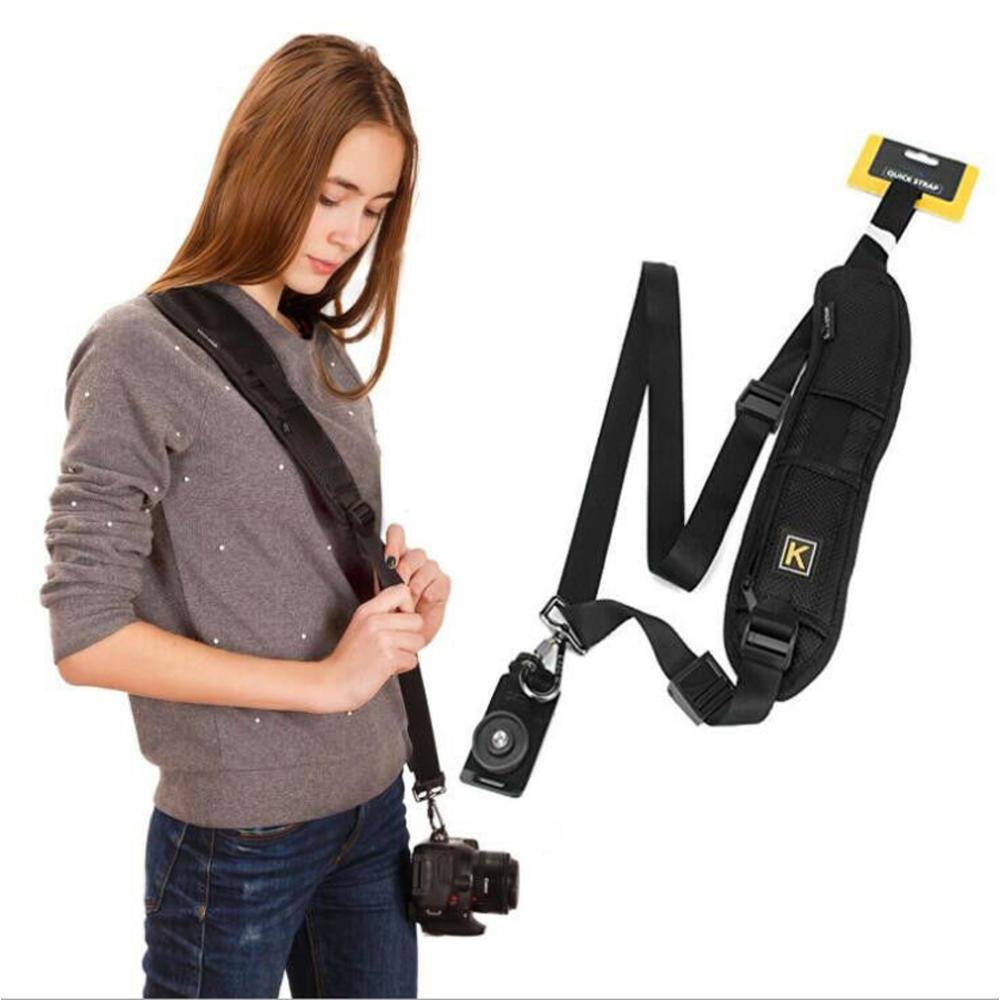 Alça De Ombro Lorben Lateral Lorben Para Câmera Fotográfica Dslr 1/4 Quickstrap