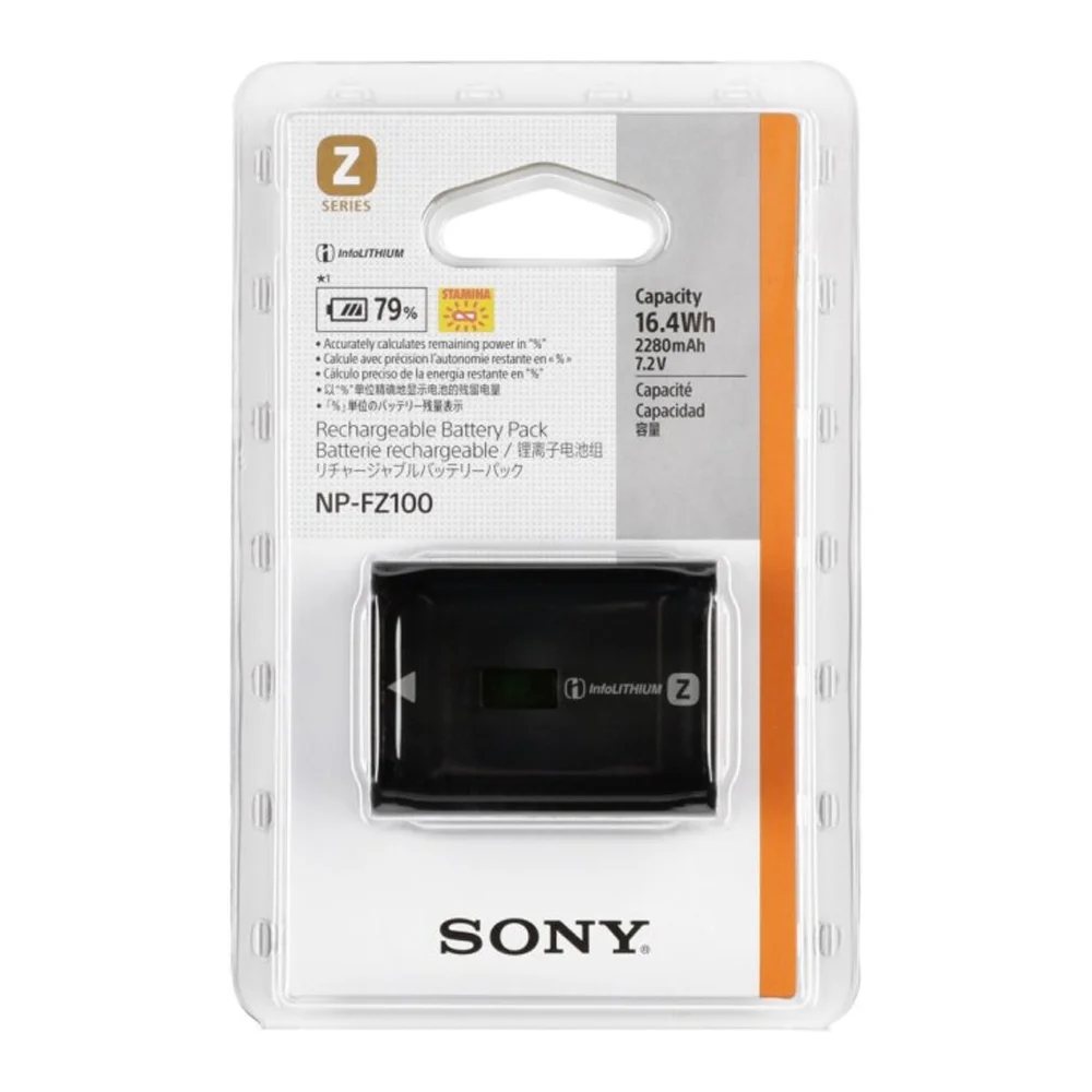 Bateria Sony Recarregável - Np-fz100 - Série Z