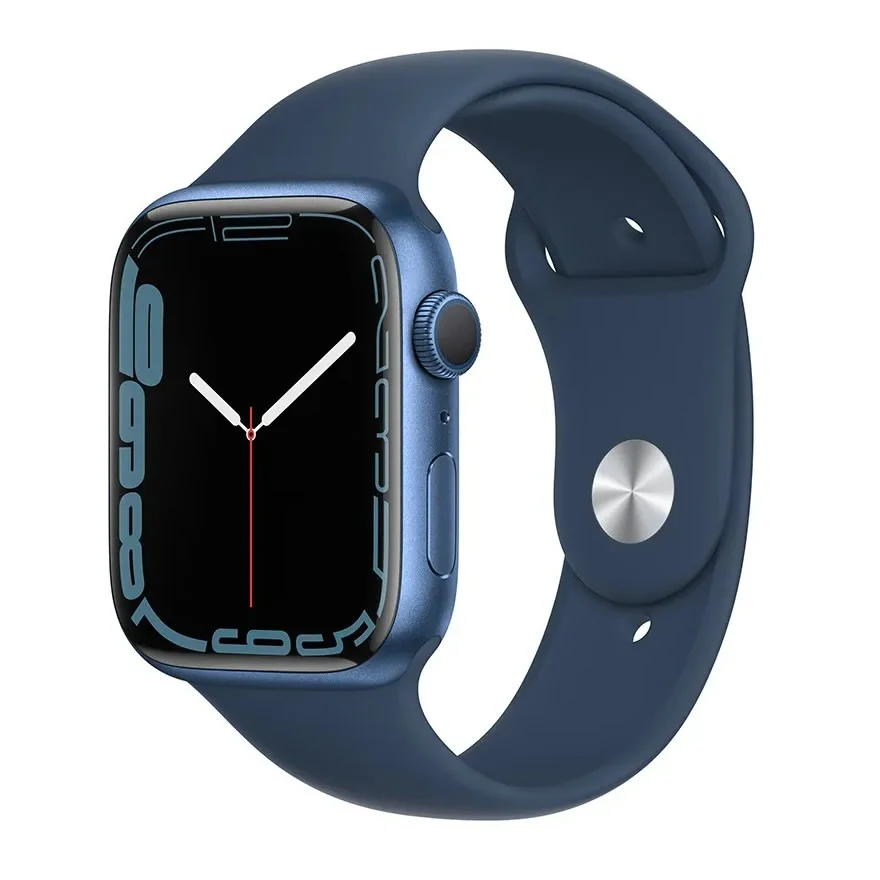 Apple Watch Series 7 GPS 41Mm Pulseira Azul KaBuM