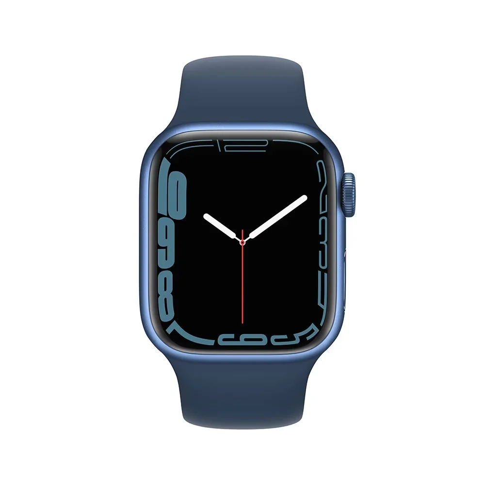 Apple Watch Series 7 GPS 41Mm Pulseira Azul KaBuM