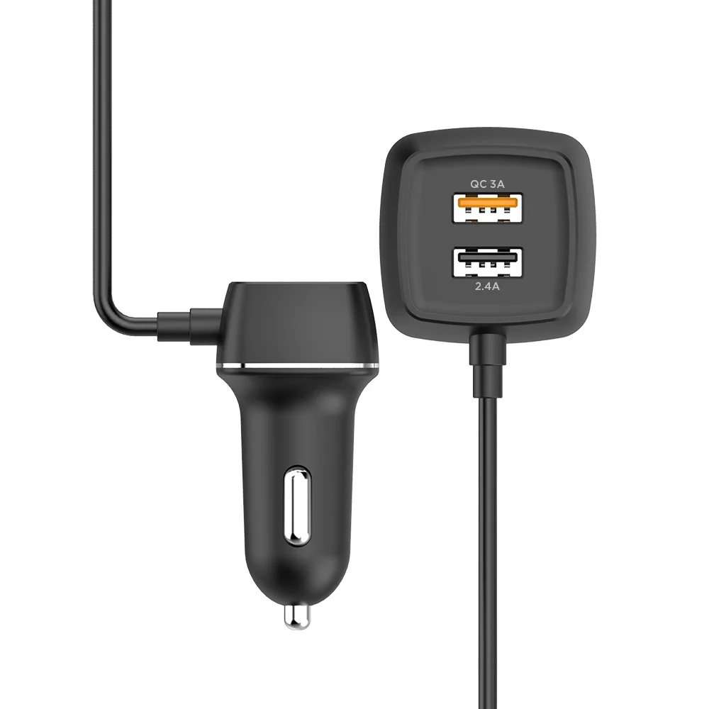 Imagem 4 de 5 do produto Carregador Veicular Elg Cc4sqc USB Preto