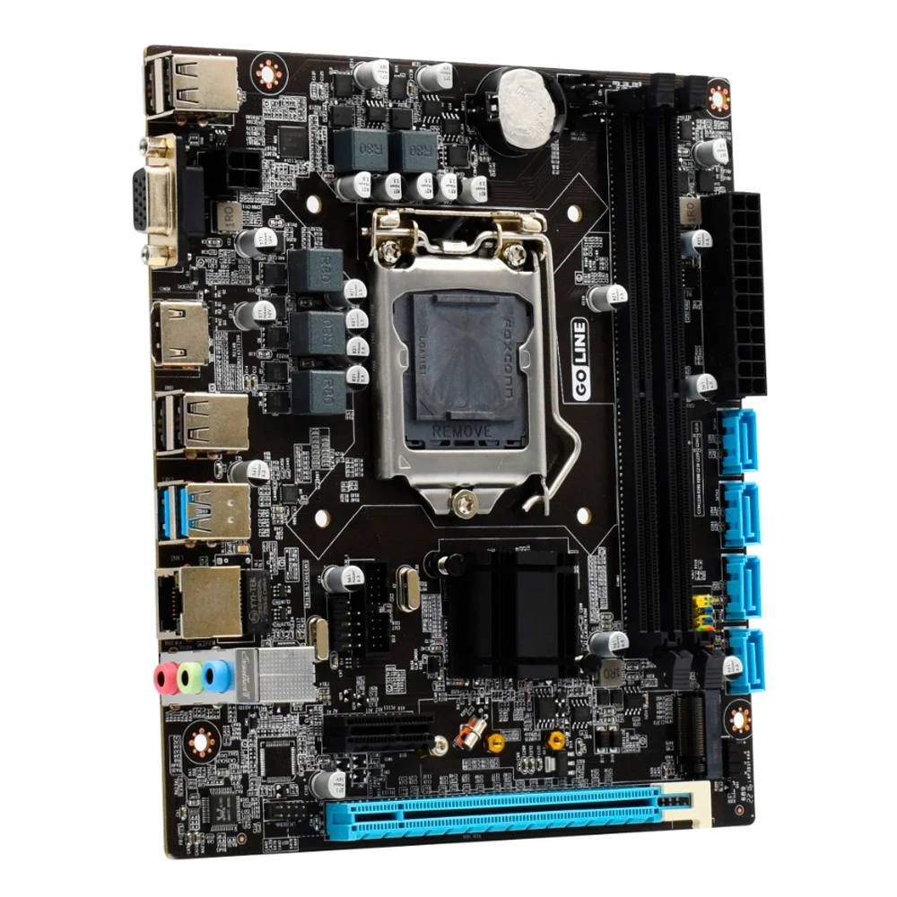 Placa-Mãe Goline Intel 1151, H110M-GD4, 2XDDR4, VGA, HDMI, 7º Geração - GL-H110M-GD4 5