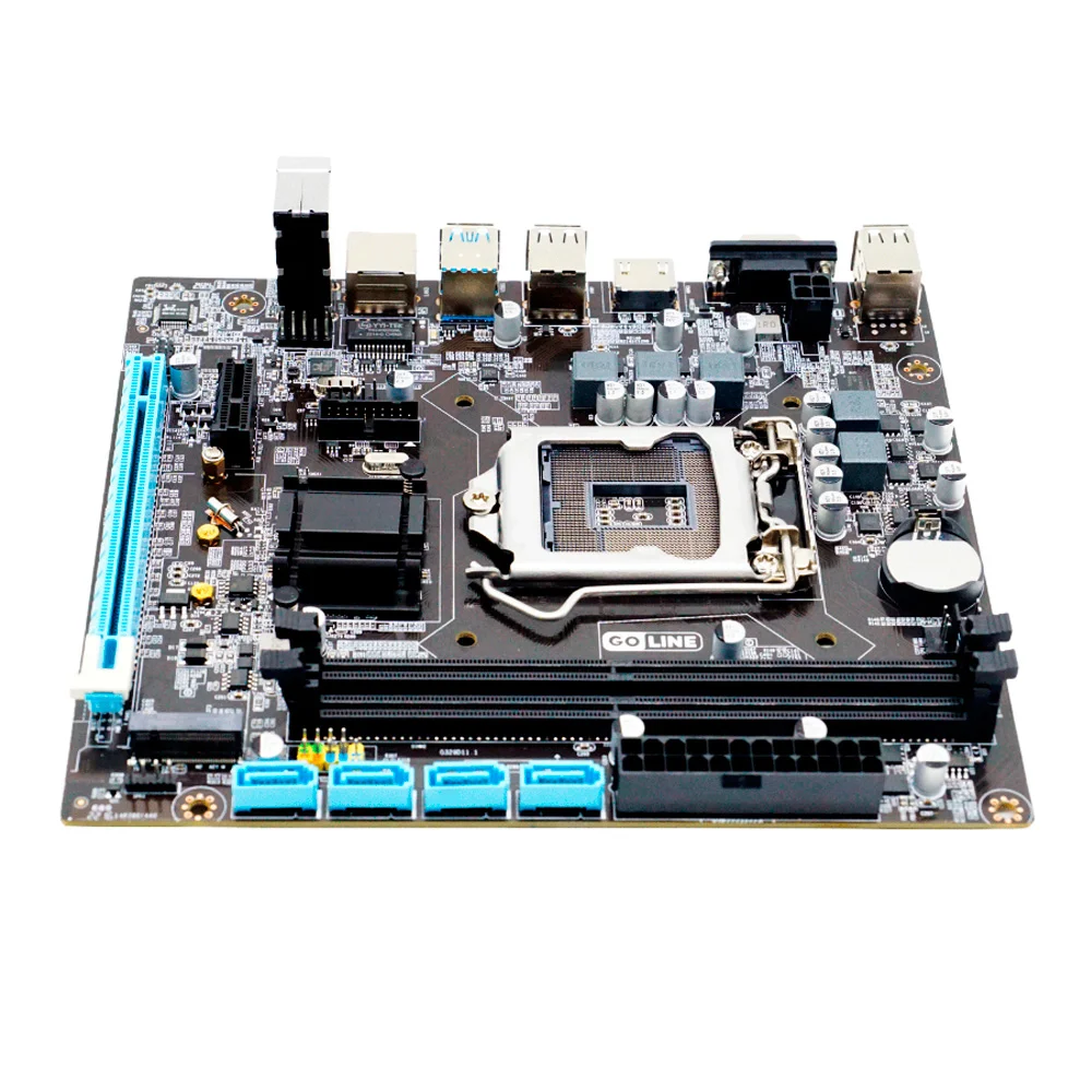 Placa-Mãe Goline Intel 1151, H110M-GD4, 2XDDR4, VGA, HDMI, 7º Geração - GL-H110M-GD4 8