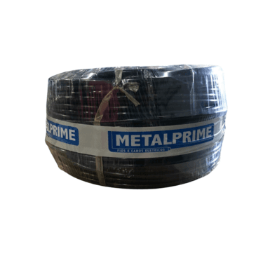 Fio Cabo De Alumínio Metalprime Singelo, Encapado, 16.0mm, Com 100 Metros