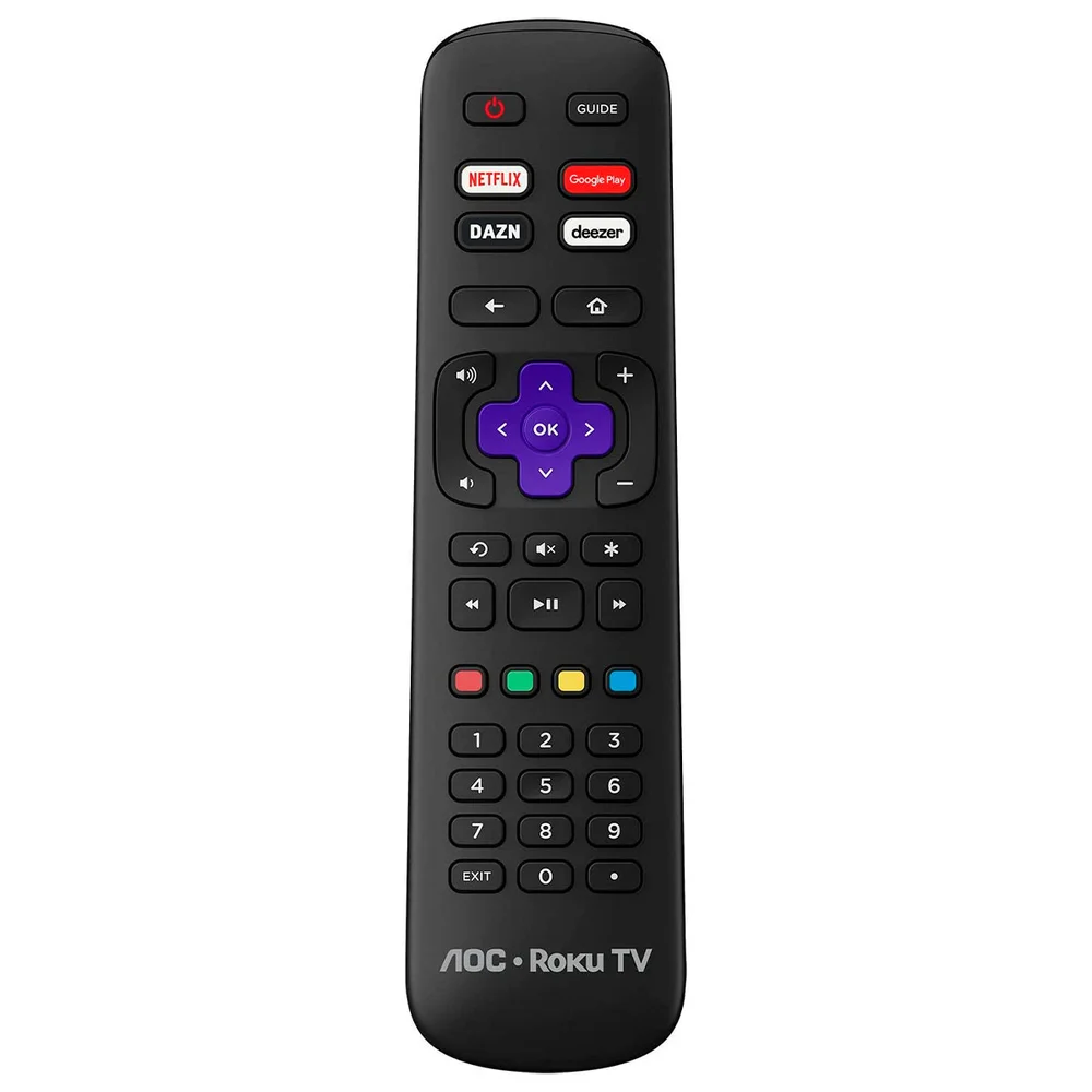 Imagem 2 de 5 do produto Smart TV 32 Polegadas Aoc LED HD, Roku Tv, 3x HDMI, 1x USB, WiFi, Processador Quad Core - 32s5135/78g
